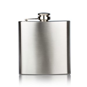 Hip Flask Silver